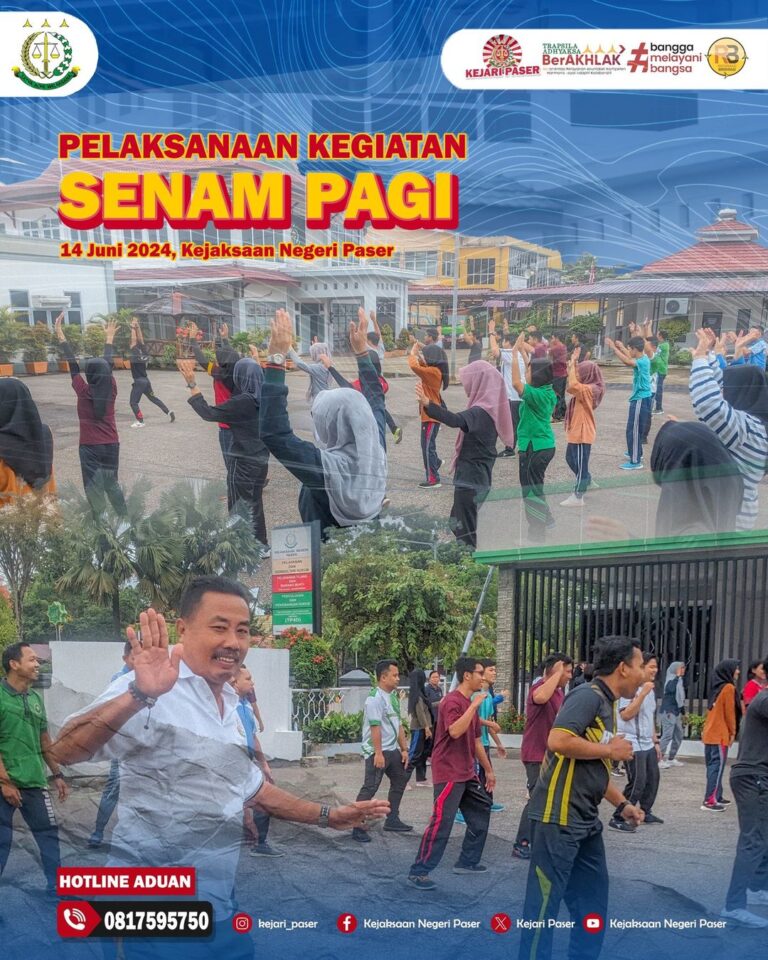 Pelaksanaan Kegiatan Senam Jum'at Pagi