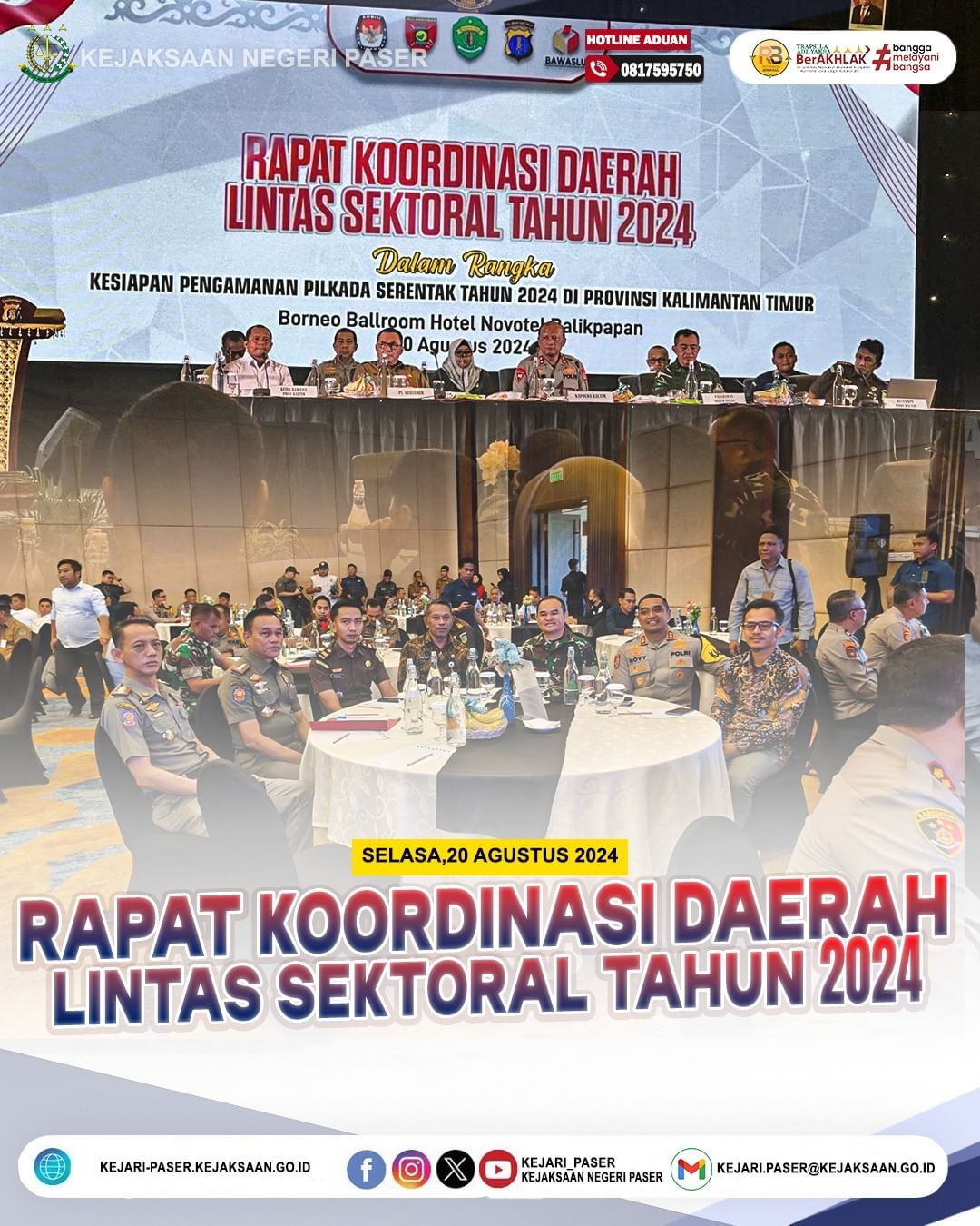 Rapat koordinasi daerah lintas sektoral tahun 2024