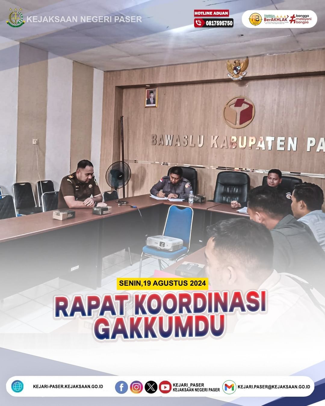 kegiatan Rapat Koordinasi Gakkumdu.