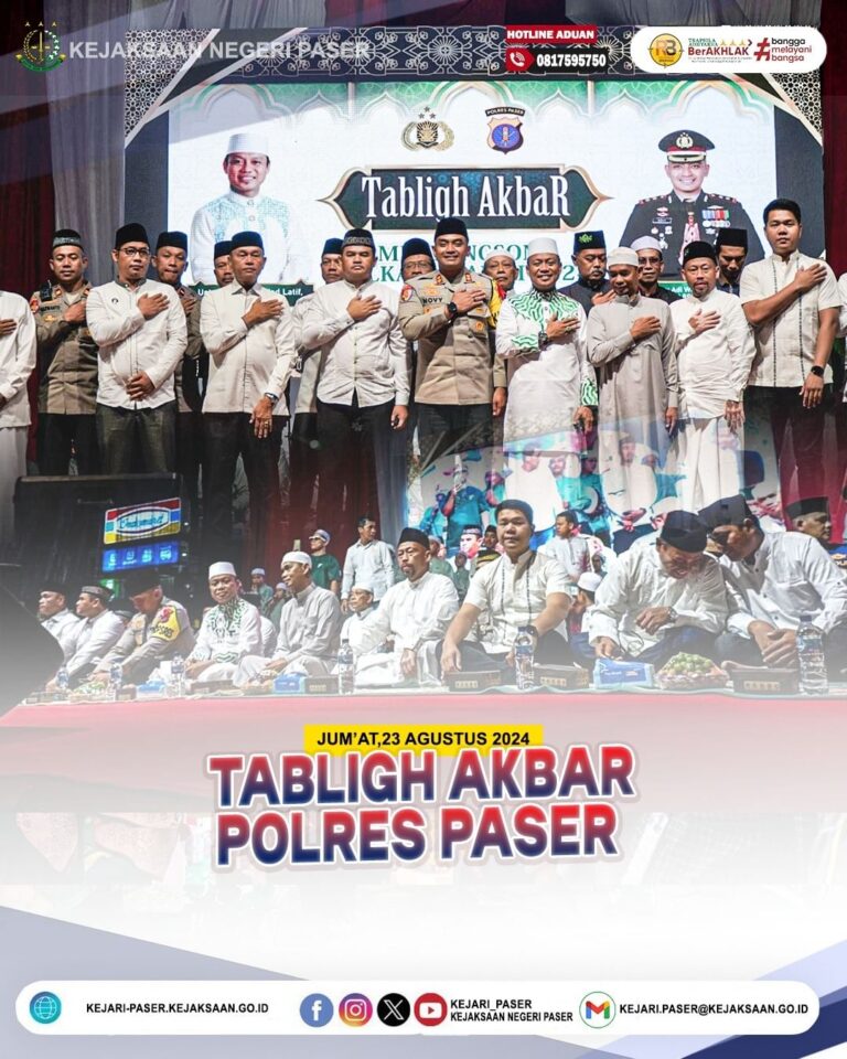 undangan Tabligh Akbar Polres Paser