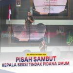 Kegiatan Pisah Sambut Kepala Seksi Tindak Pidana Umum