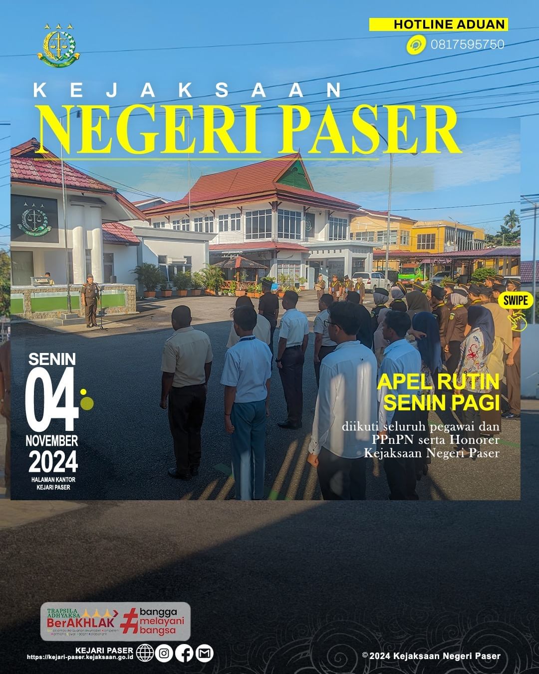 APEL SENIN PAGI