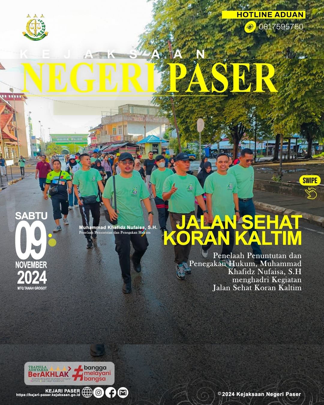 Kegiatan Jalan Sehat Koran Kaltim
