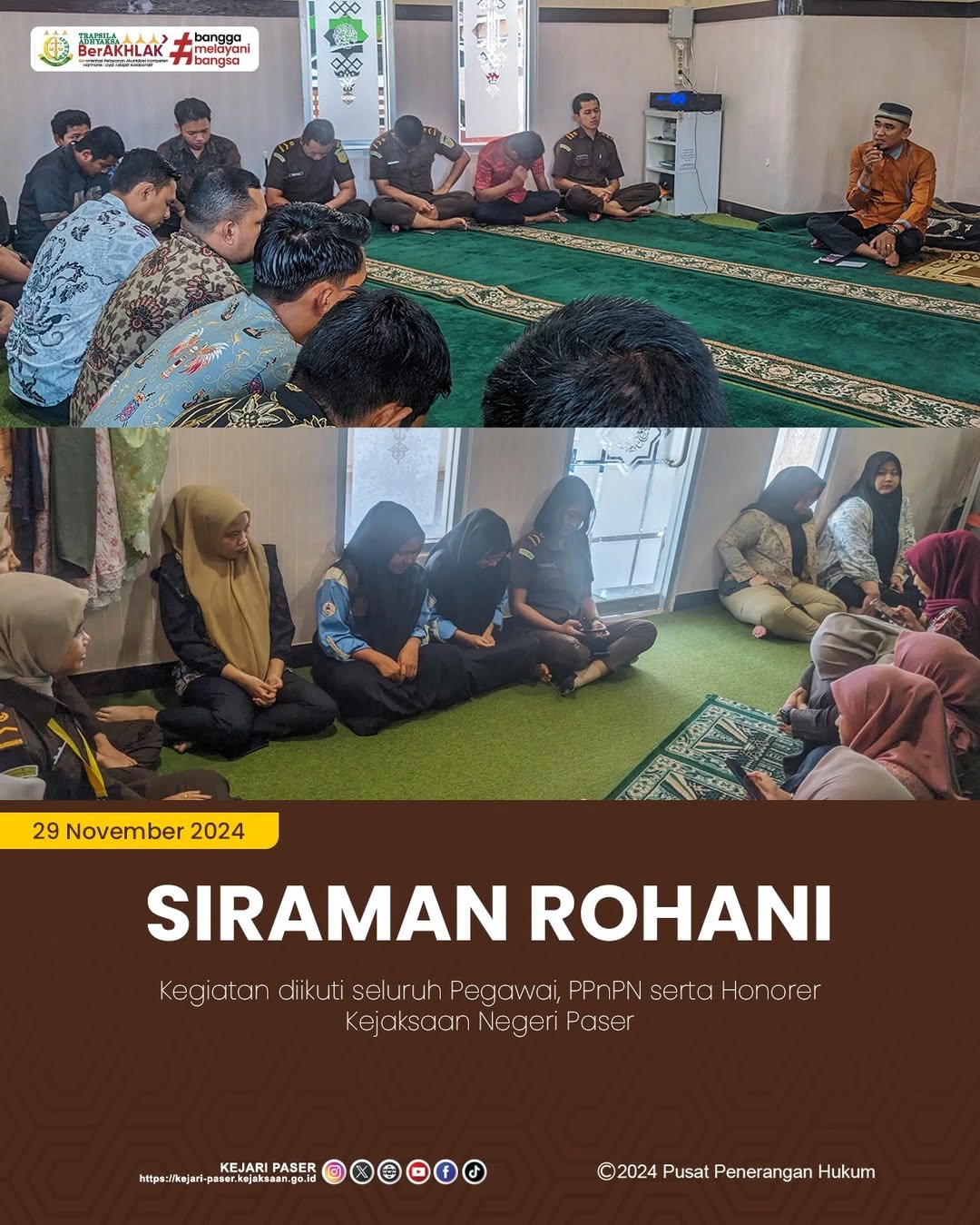 kegiatan Siraman Rohani Umat Islam