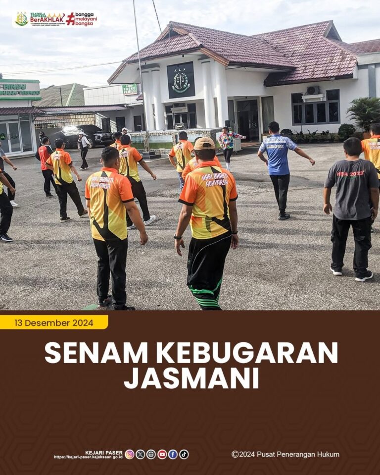 kegiatan Senam Kebugaran Jasmani