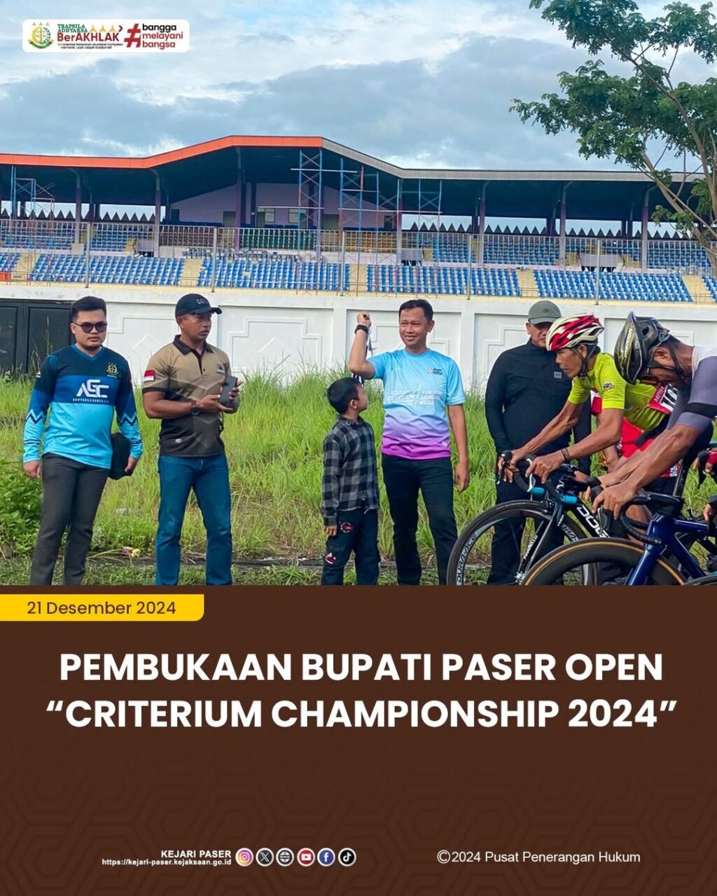 kegiatan Pembukaan Bupati Paser Open "Criterium Championship 2024