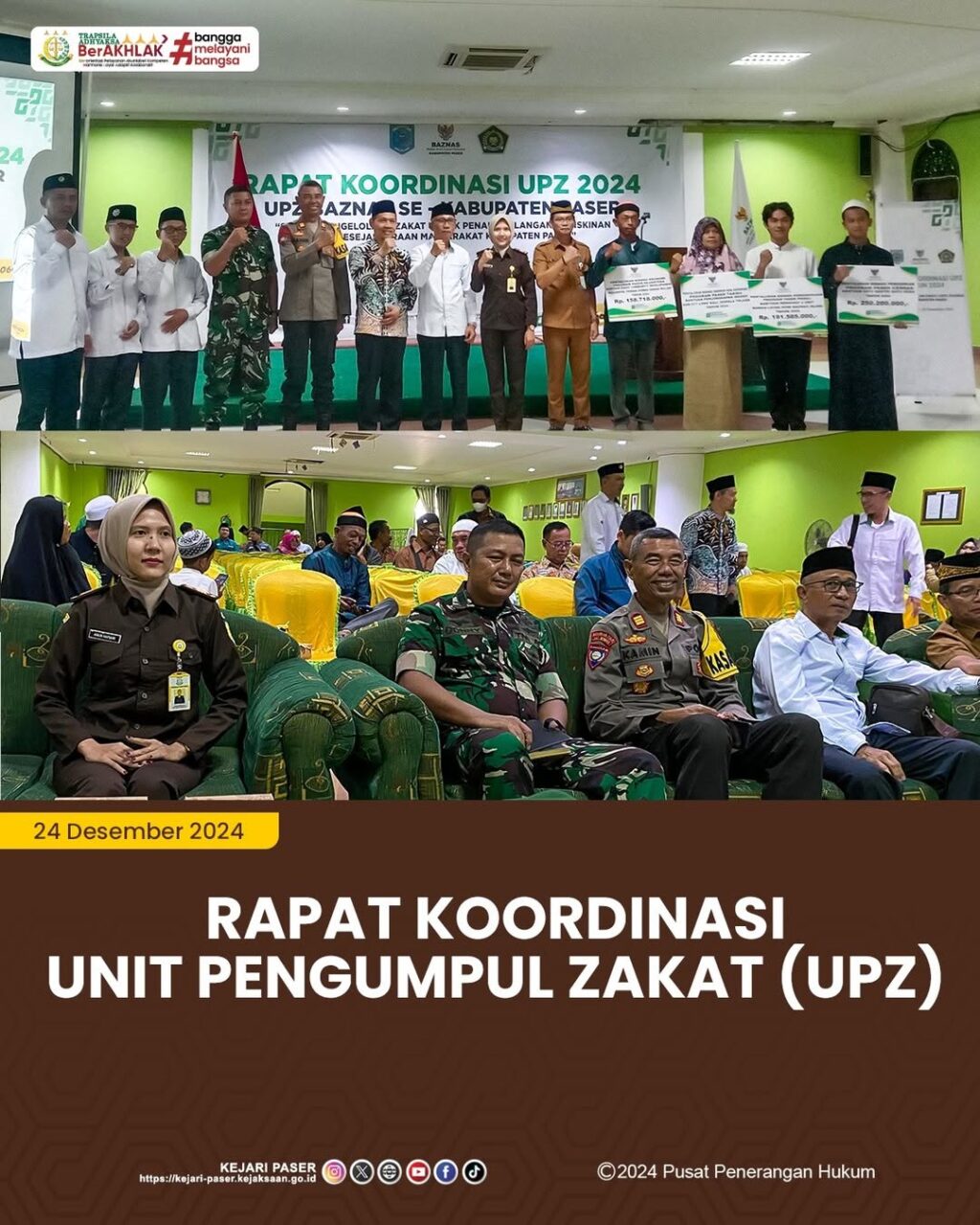 kegiatan "Rapat Koordinasi Unit Pengumpul Zakat (Rakor UPZ)”