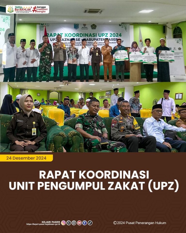 kegiatan "Rapat Koordinasi Unit Pengumpul Zakat (Rakor UPZ)”