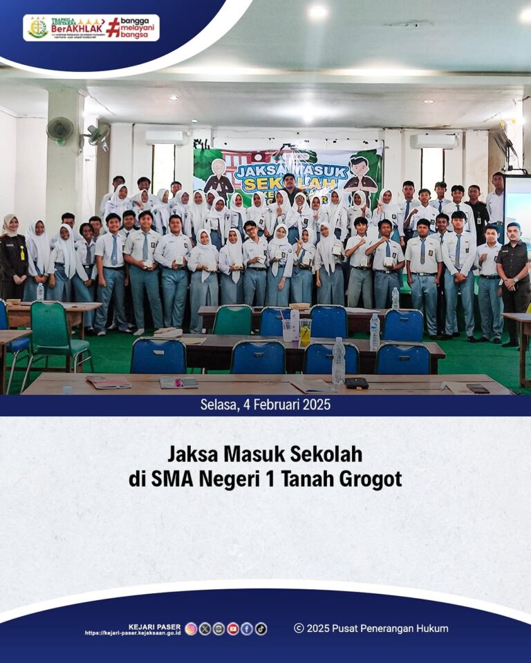 Kegiatan JMS diisi dengan pemberian materi seputar Pemberantasan Judi Online.