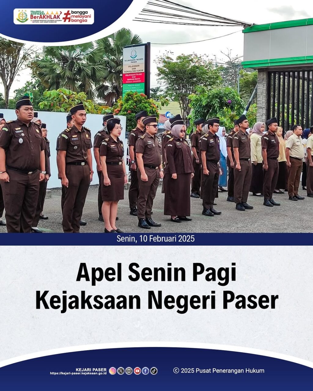 kegiatan Apel Senin Pagi