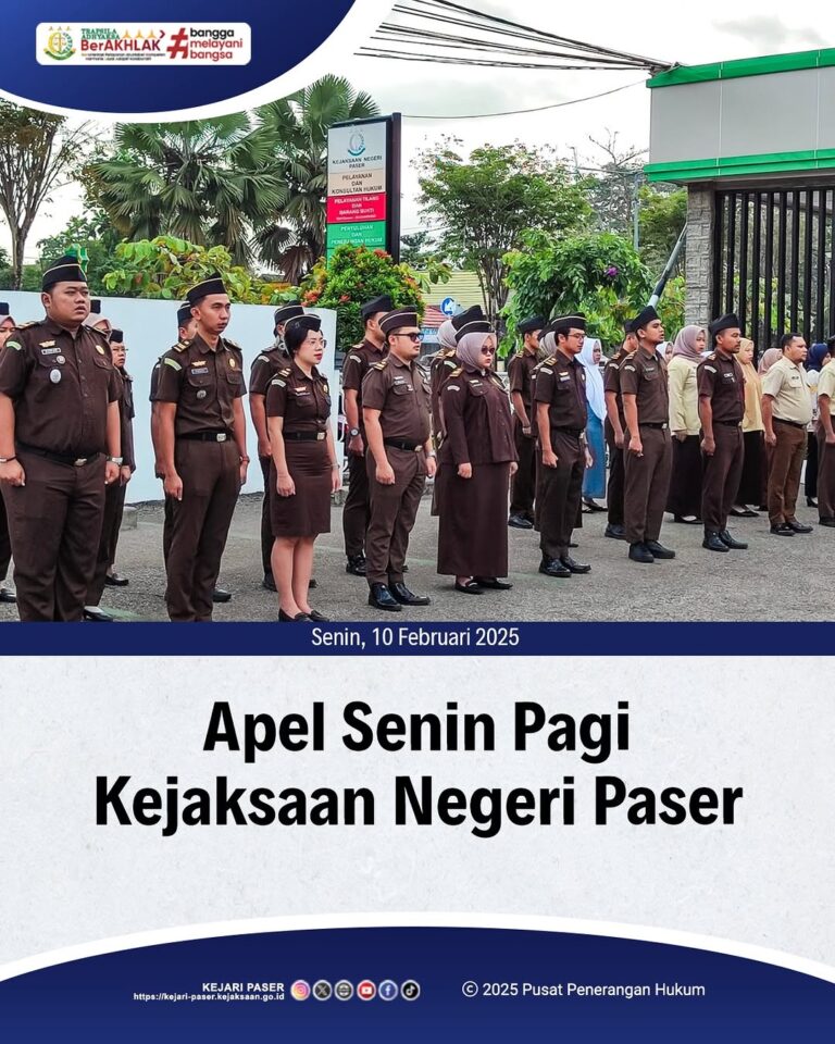 kegiatan Apel Senin Pagi