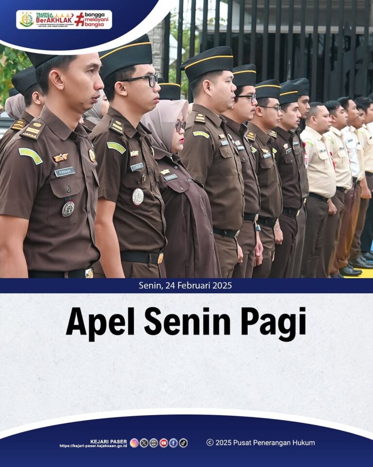 kegiatan Apel Senin Pagi