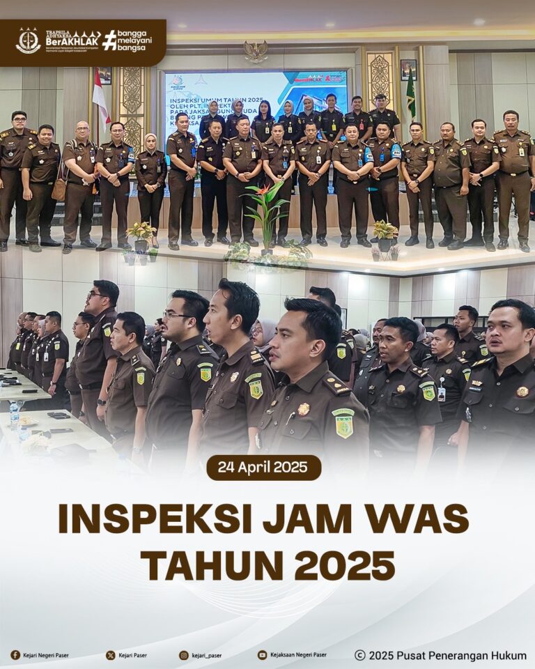 Inspeksi Umum JAM WAS Tahun 2025