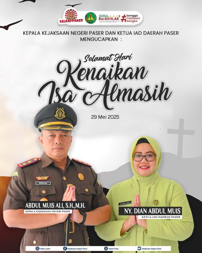 Selamat Hari Kenaikan Isa AlMasih 29 Mei 2025