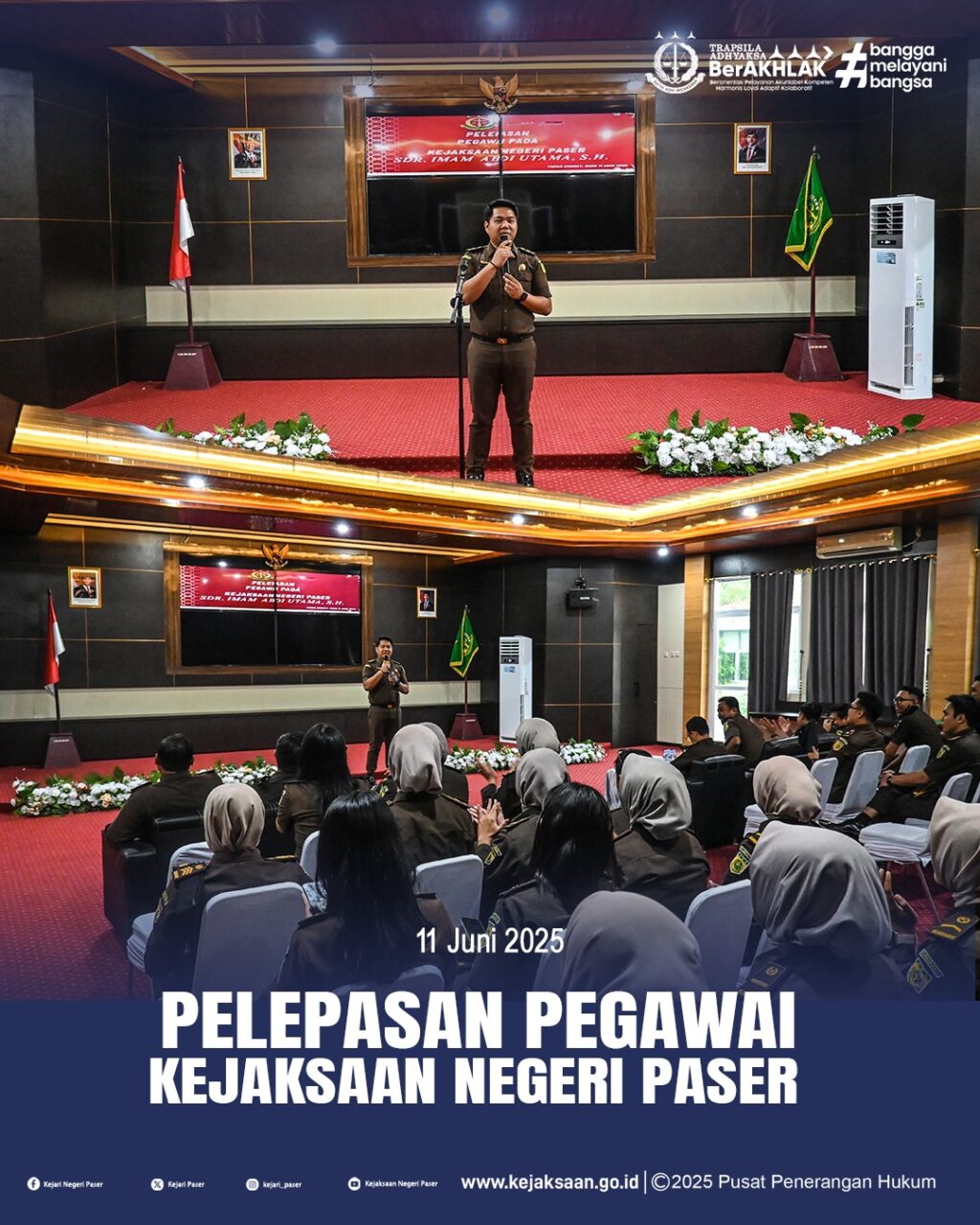 kegiatan Pelepasan Pegawai Sdr. Imam Abdi Utama