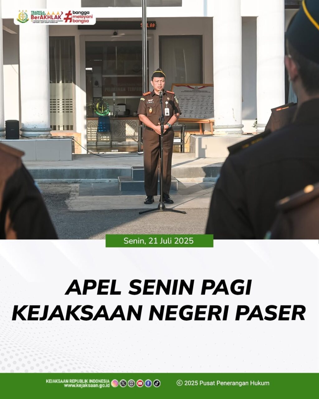 kegiatan Apel Senin Pagi