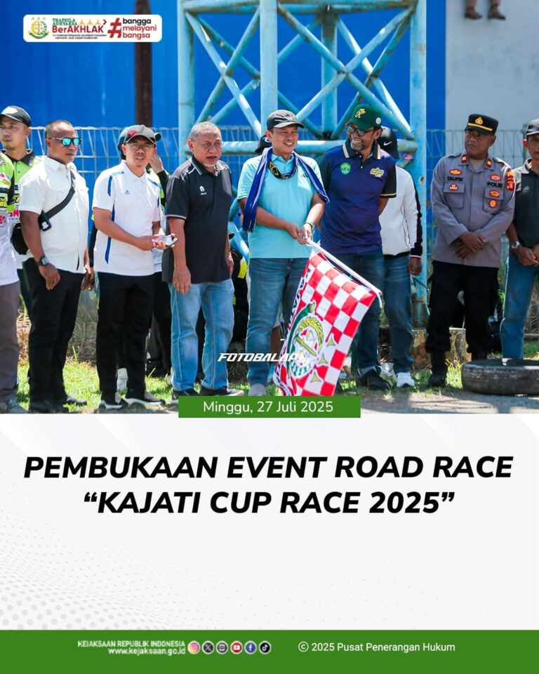 membuka Event Road Race "Kajati Cup Race 2025"