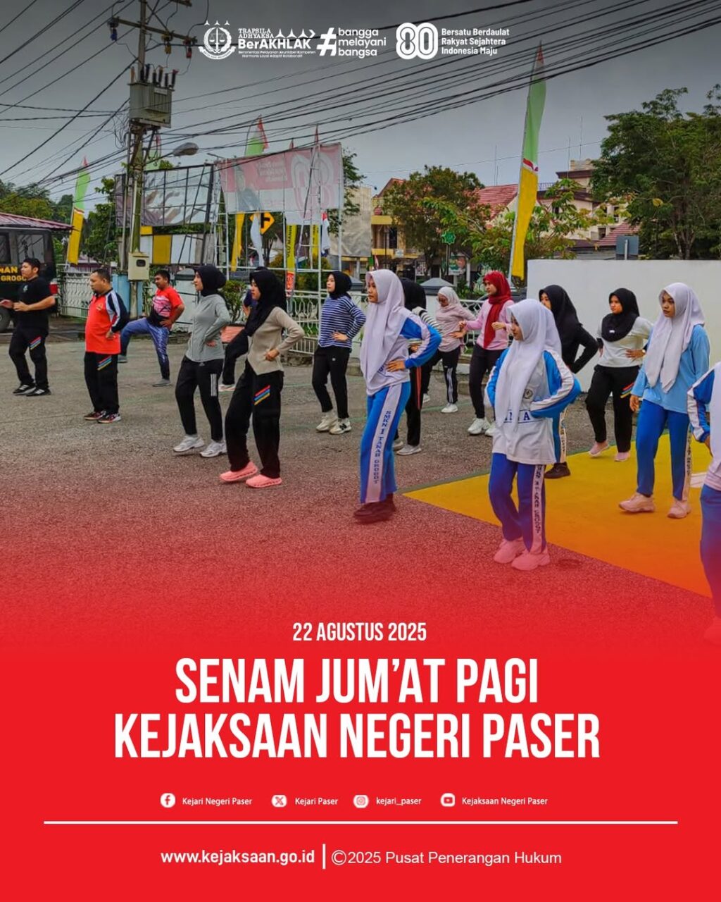 kegiatan Senam Jum'at Pagi