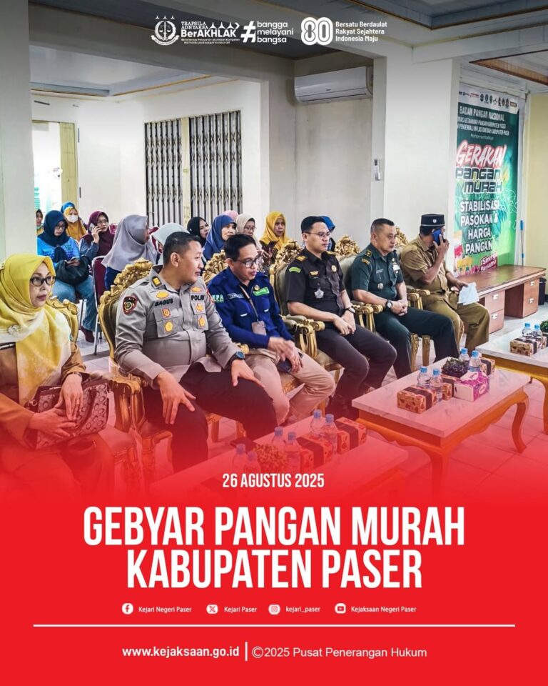 Gebyar Pangan Murah Kabupaten Paser.