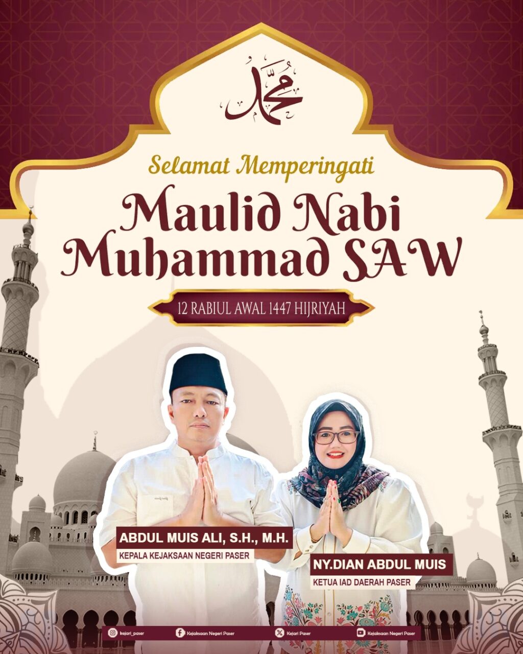 Selamat Memperingati Maulid Nabi Muhammad SAW