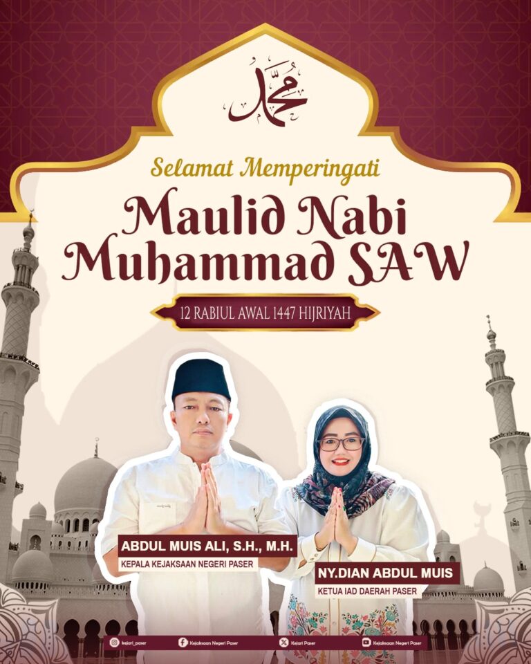 Selamat Memperingati Maulid Nabi Muhammad SAW