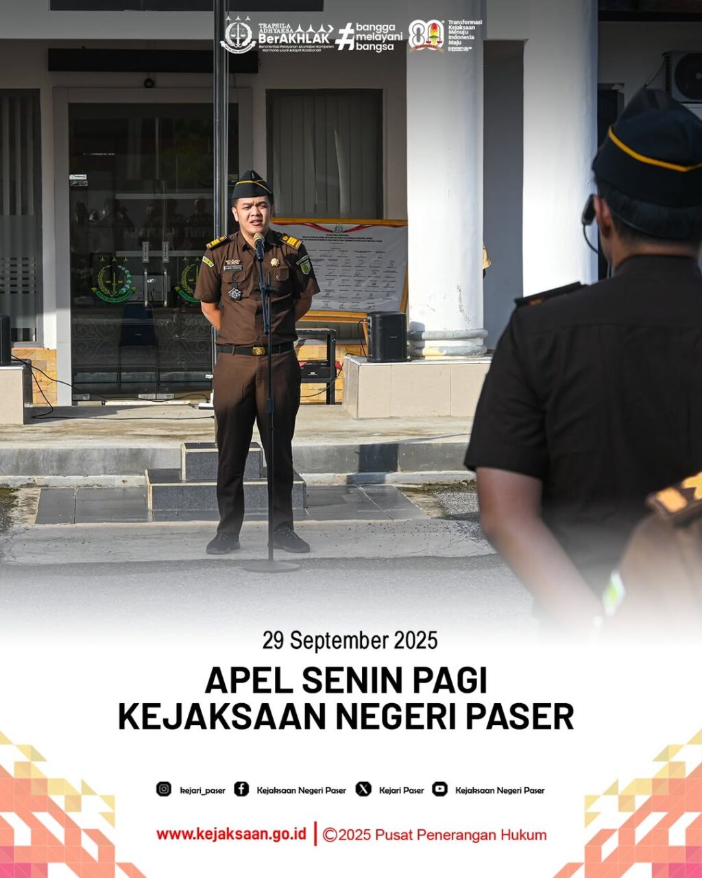 kegiatan Apel Senin Pagi