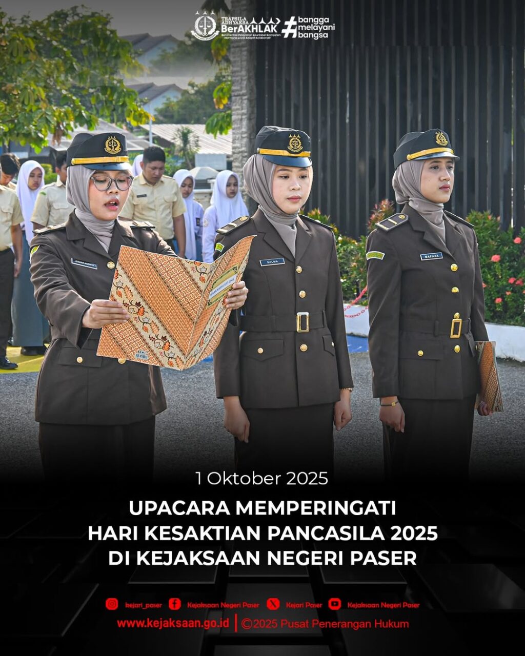 kegiatan Upacara dalam rangka Memperingati Hari Kesaktian Pancasila tahun 2025