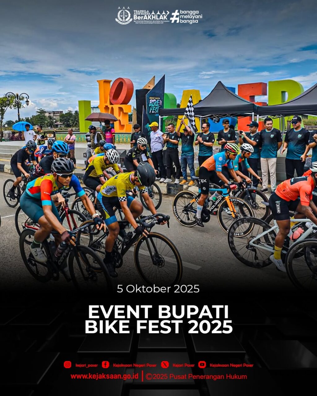 Undangan Event Bupati Bike Fest 2025.