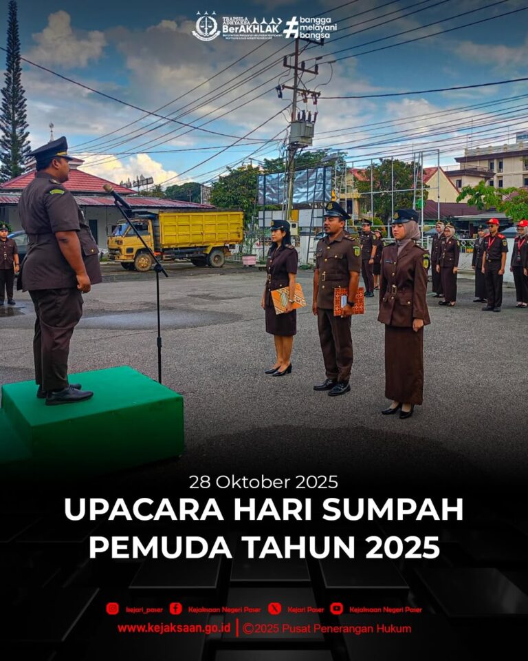 Kegiatan Upacara Peringatan Hari Sumpah Pemuda ke-97 Tahun 2025