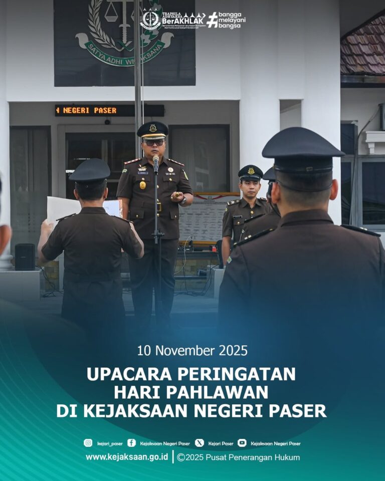 Kegiatan Upacara Peringatan Hari Pahlawan Tahun 2025