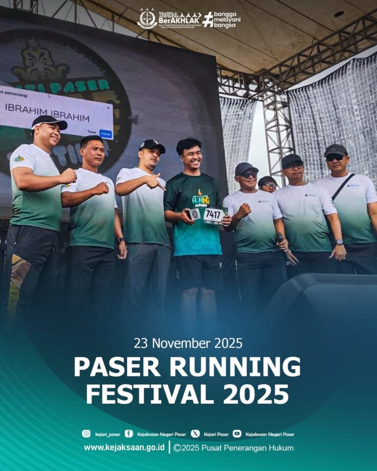 menghadiri Paser Running Festival 2025
