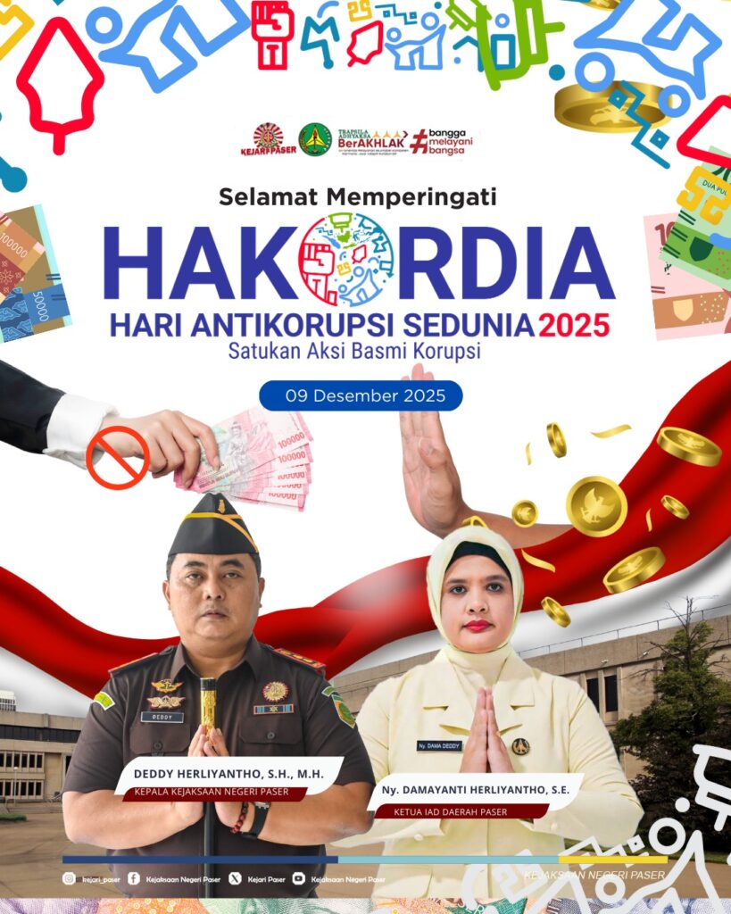 Selamat Memperingati HAKORDIA (Hari Anti Korupsi Sedunia) 2025