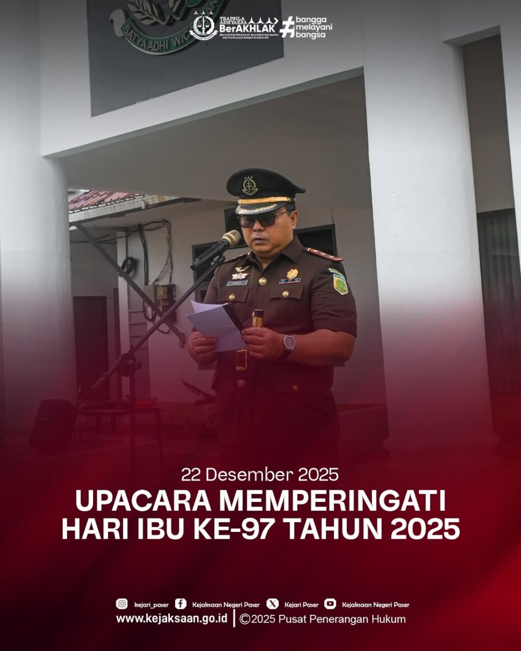 Upacara Memperingati Hari Ibu ke-97