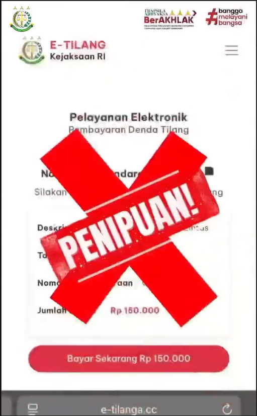 penipuan