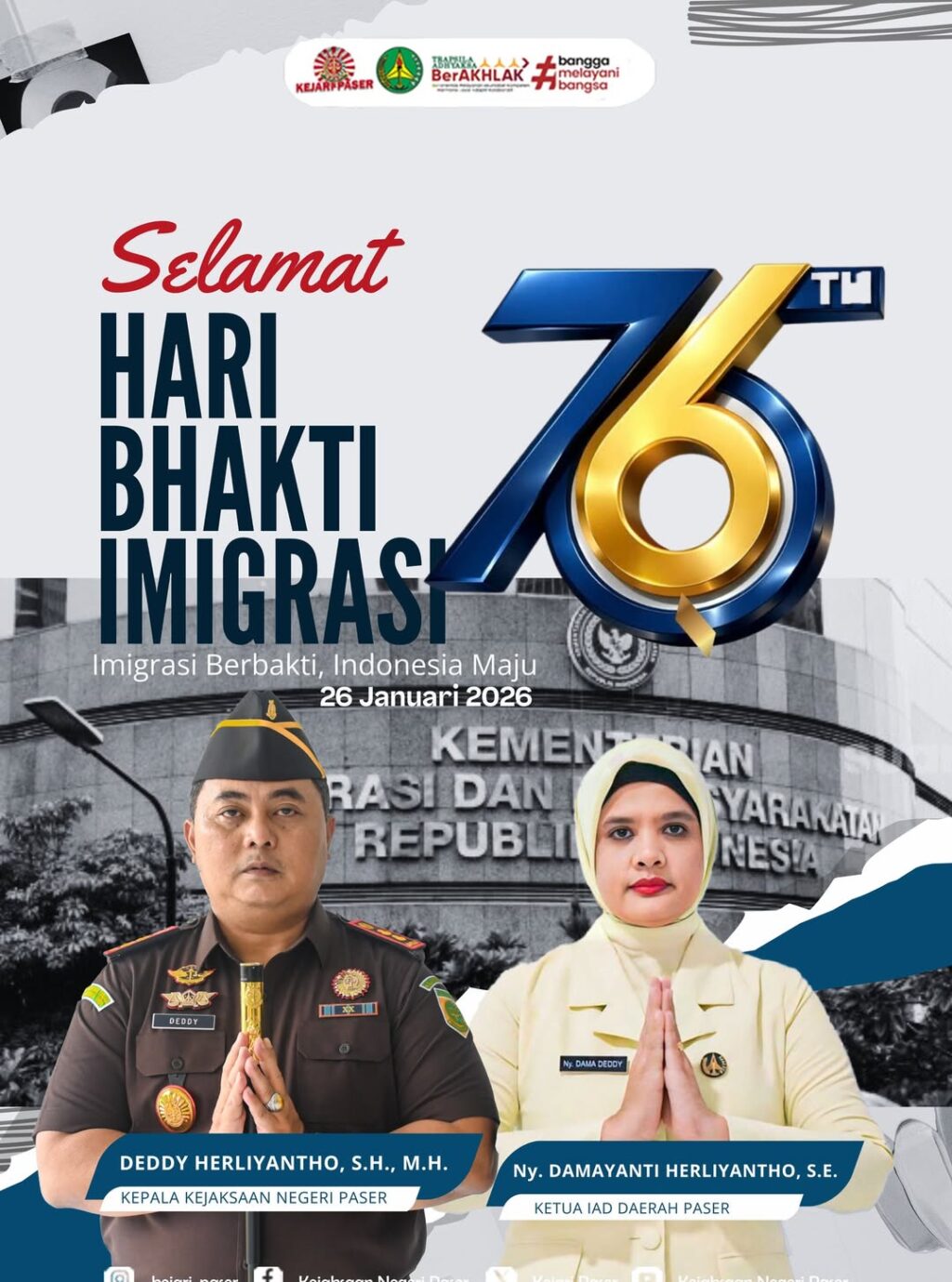 Selamat Memperingati Hari Bhakti Imigrasi ke-76