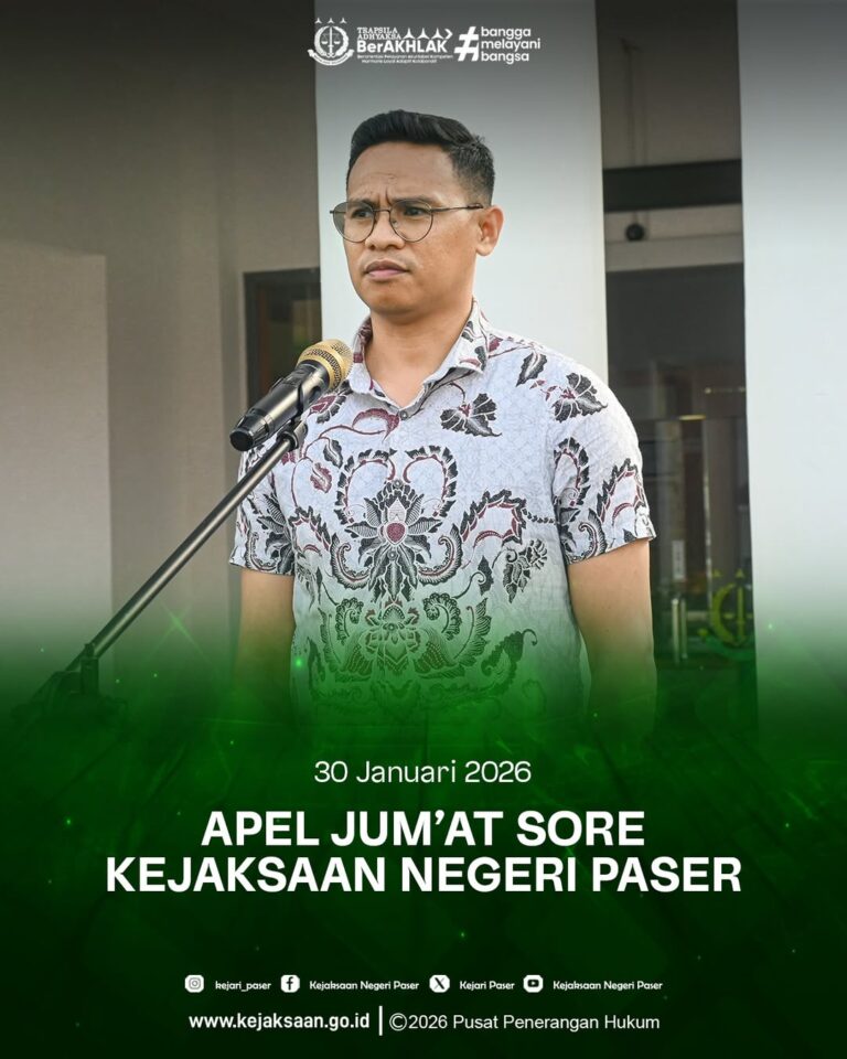 kegiatan Apel Jum'at Sore