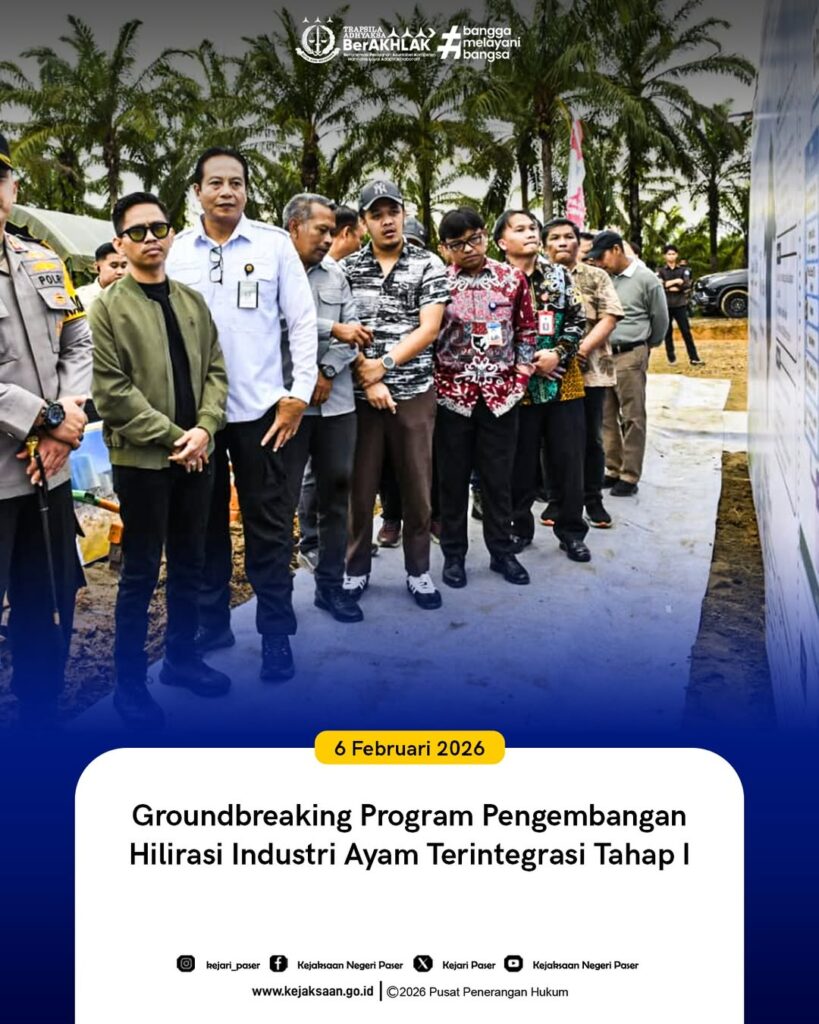 Undangan Groundbreaking Program Pengembangan Hilirisasi Industri Ayam Terintegrasi Tahap I.