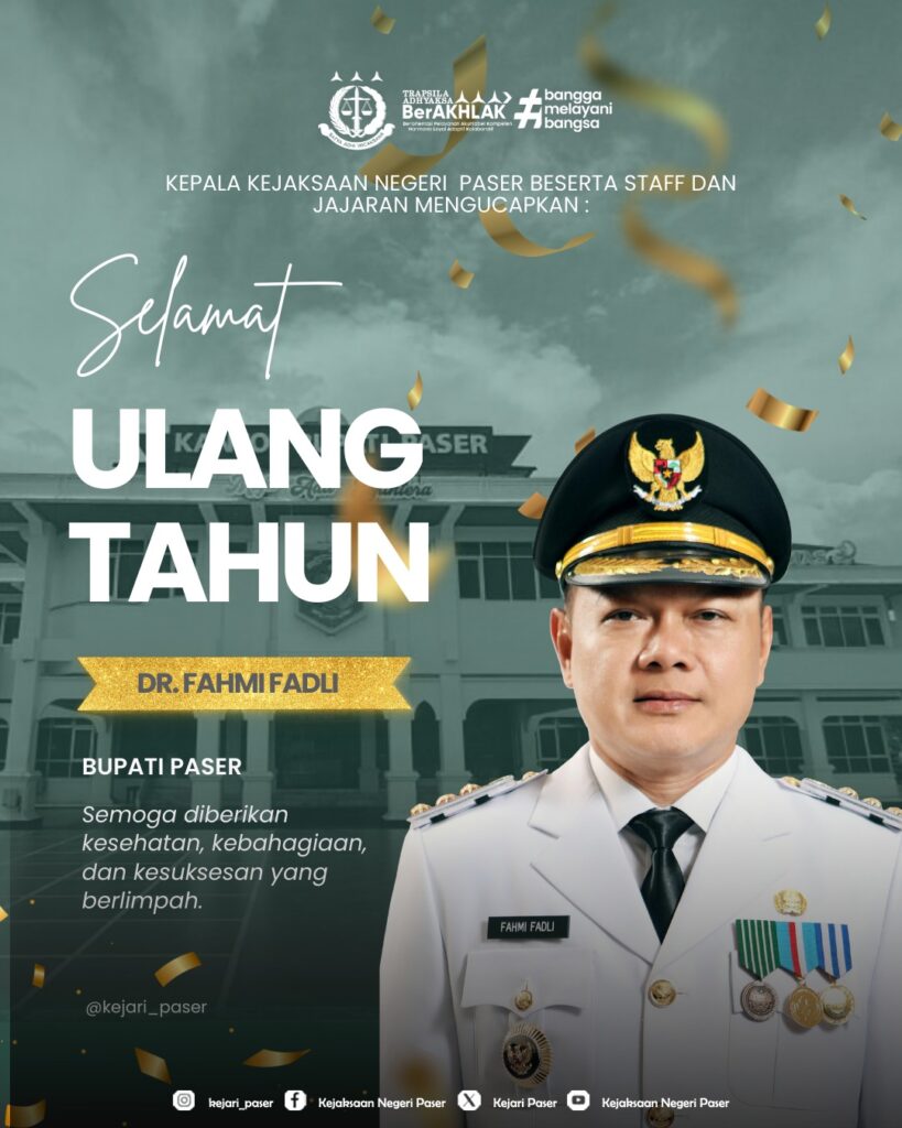 Selamat Ulang Tahun  dr. Fahmi Fadli