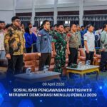 menghadiri Kegiatan "Pembukaan Launching Sekolah Kader Pengawasan Partisipatif kepada masyarakat kab. Paser Tahun 2026"