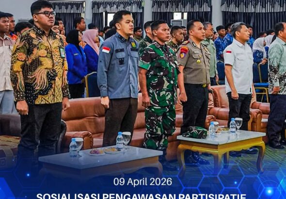 menghadiri Kegiatan "Pembukaan Launching Sekolah Kader Pengawasan Partisipatif kepada masyarakat kab. Paser Tahun 2026"