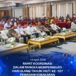 kegiatan Rapat Koordinasi dalam rangka Memperingati Hari Ulang Tahun (HUT) ke - 107 Pemadam Kebakaran.