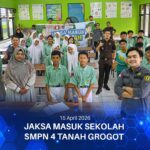 Kegiatan Jaksa Masuk Sekolah yang bertempat di SMPN 4 Tanah Grogo