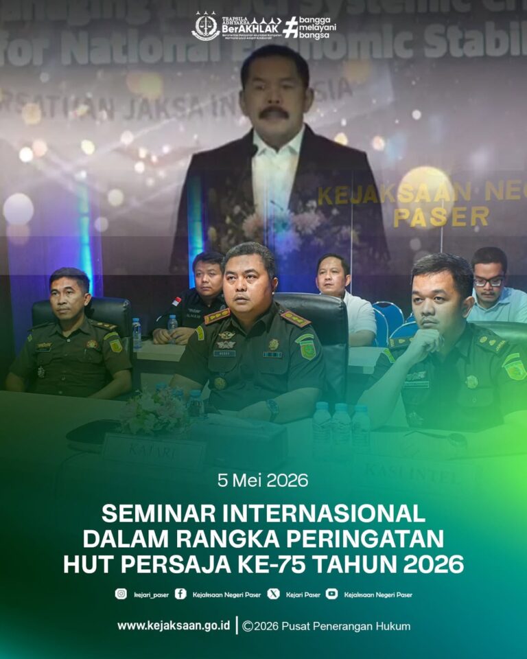 memperingati HUT ke-75 Persatuan Jaksa Indonesia (PERSAJA)