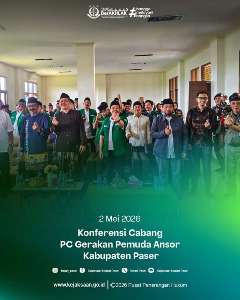 undangan "Konferensi Cabang PC Gerakan Pemuda Ansor Kabupaten Paser".