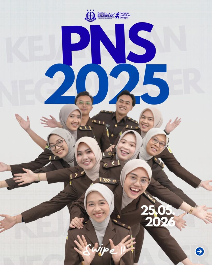 Kelarga Besar Kejaksaan Negeri Paser mengucapkan selamat dan sukses atas pengangkatan sebagai Pegawai Negeri Sipil (PNS)