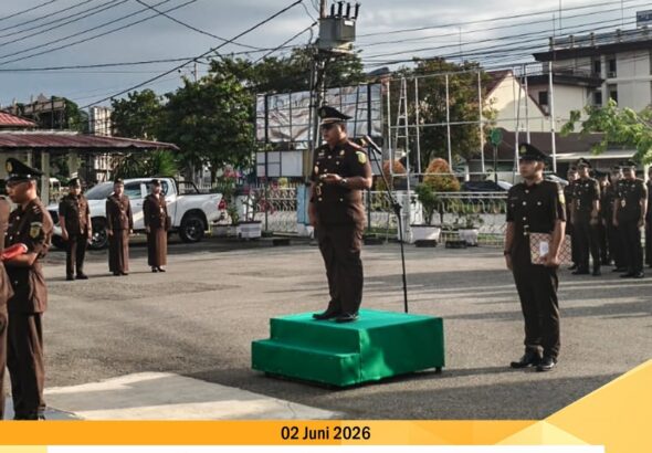 Upacara dalam Rangka kegiatan Upacara Peringatan Hari Lahir Pancasila Tahun 2026