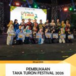 kegiatan Pembukaan dan Pelaksanaan TAKA TURON FESTIVAL 2026.