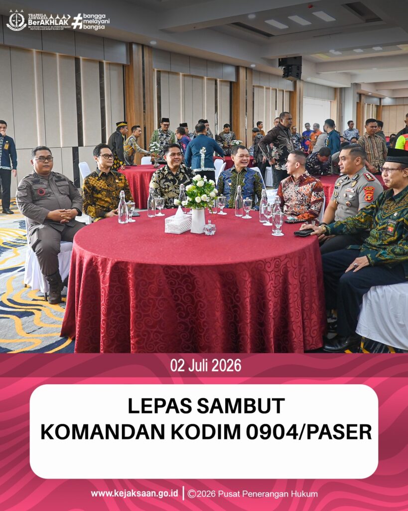 kegiatan Pisah Sambut Dandim 0904/Paser