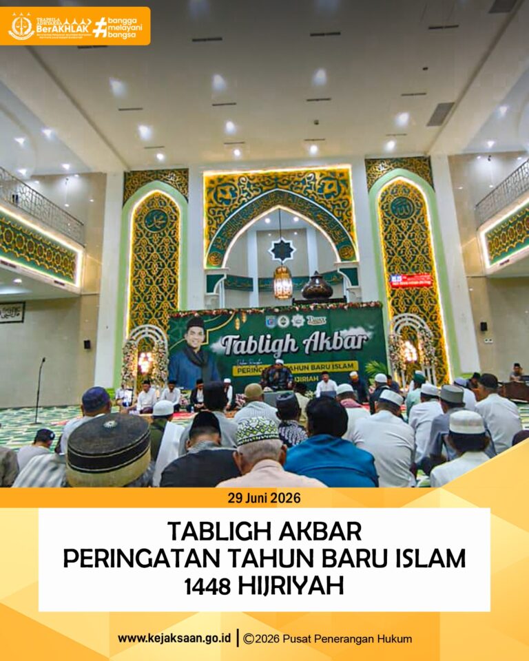 Tabligh Akbar dalam rangka Peringatan Tahun Baru Islam 1448 Hijriyah