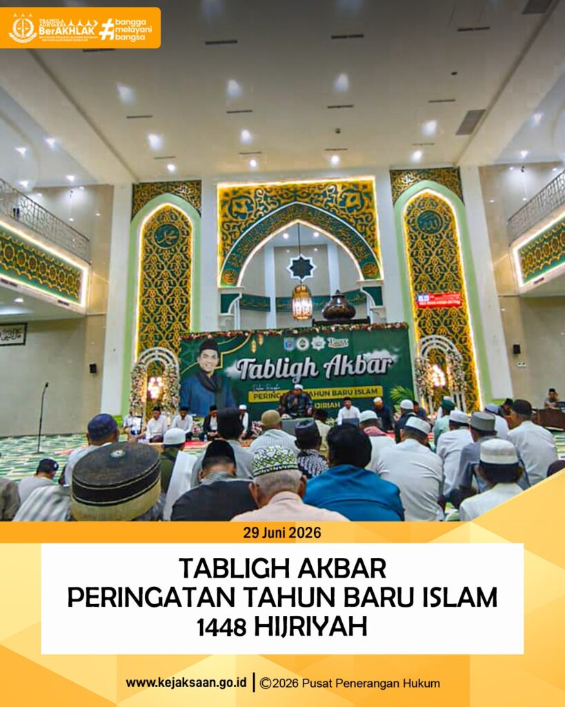 Tabligh Akbar dalam rangka Peringatan Tahun Baru Islam 1448 Hijriyah